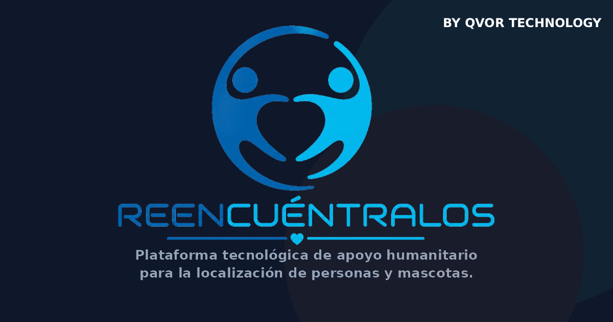 Reencuéntralos - Plataforma de Registro en Desastres Naturales